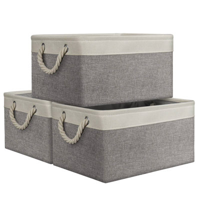 Longshore Tides Fabric Decorative Basket