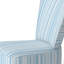 Chaise rembourrée rayée - lignes bleues et blanches Glacier-1798668740