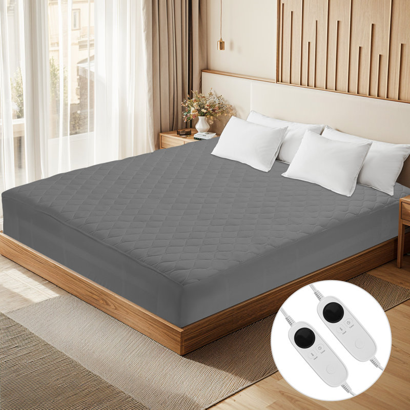 Matelas chauffant Aladino, Grand, Gris