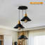 3 - Light Black Cone Pendant