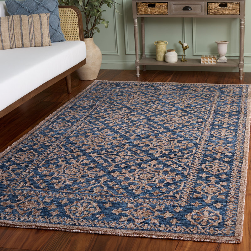 Audrey 301 Hand Tufted Performance Damask Rug, Rectangle 5' x 8'