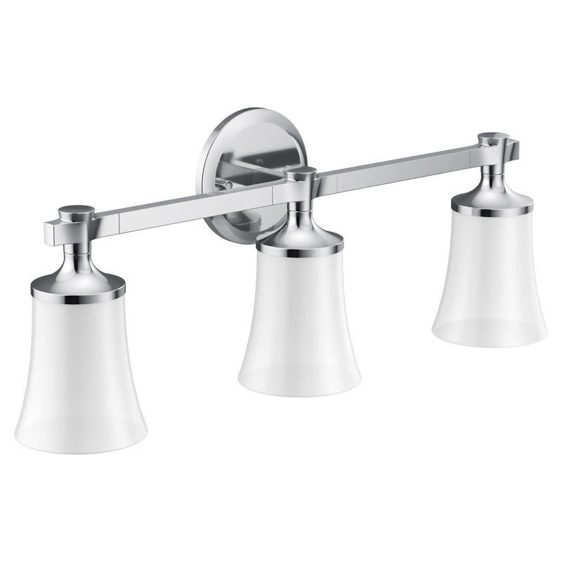 Flara 3-Light Vanity Light, Chrome