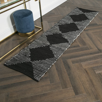 Bornstein Striped Hand Woven Area Rug
