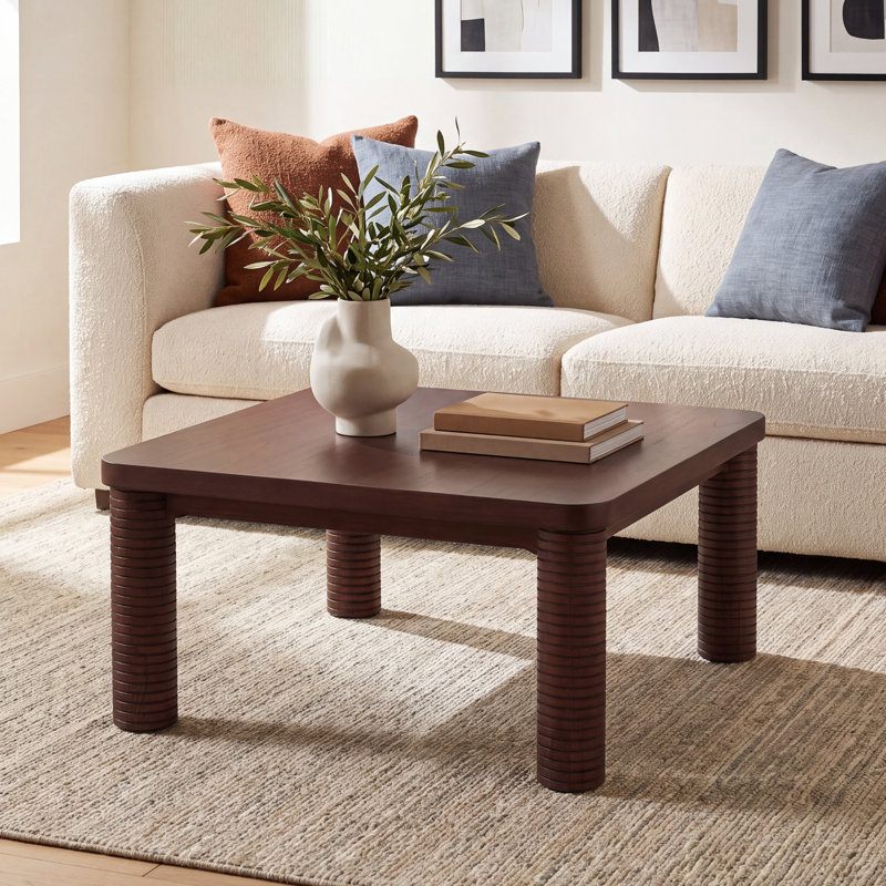 Luna 32" Square Coffee Table