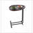 C-Shaped Side Table, C Table End Table for Sofa and Bedside, Couch Side Tables, Wood C-Shaped End Table with Metal Frame Slide for Bedroom Living Room ()-125570414