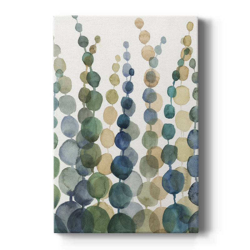 Pompom Botanical I - galerie Cavas, H 27 po x l 18 po