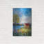 «Lake Flowers» par Sharon Mark, art mural en métal-1532916411