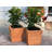 Ahmer Handmade Wood Pot Planter