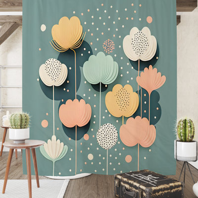 Floral Shower Curtain