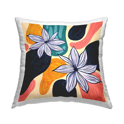  Polyester Throw Square Pillow Cover & Insert