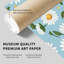 «Floral Daisy Flowers X», reproduction d'art moderne sans cadre-429044754