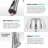 KRAUS Odelia 4-Function Single Handle Pull Down Kitchen Faucet with CleanSweep Blade Spray in Spot-Free Stainless Steel-123015095