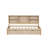 Bed Frame With Side Bookshelves, Two Drawers, And Built-In USB Port-1627723563