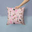 Coussin intérieur/extérieur ballerines et roses-515076634