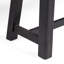 Banc en bois gris Sandblast