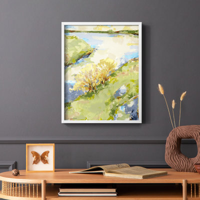 Reproduction encadrée Airy II - bois massif