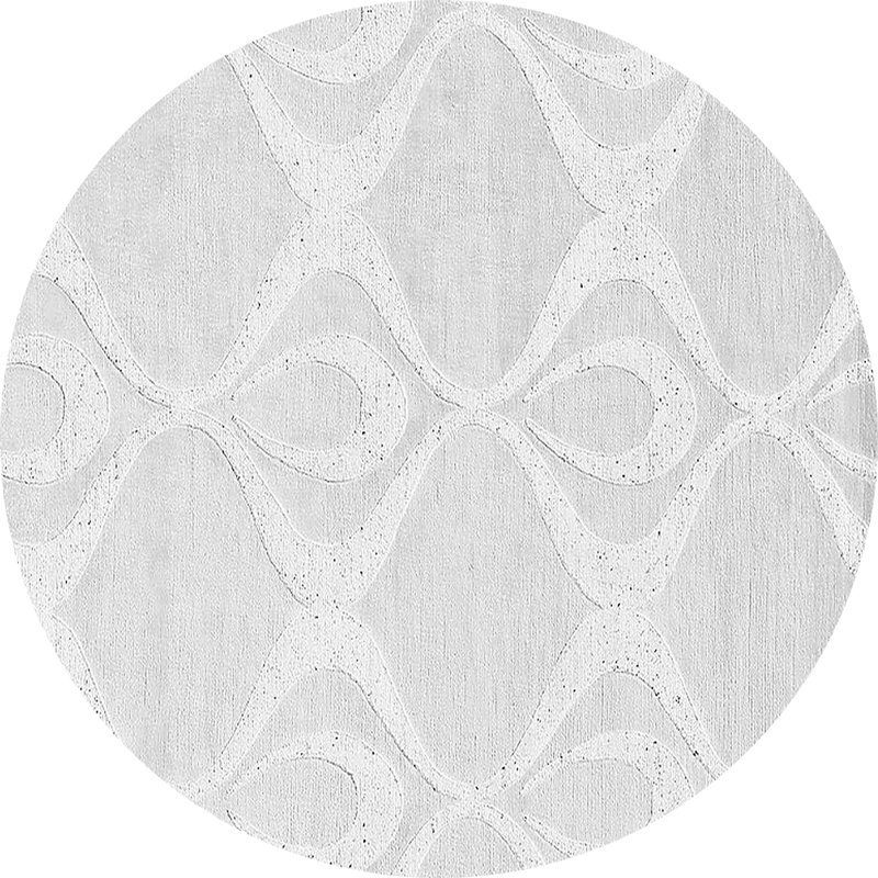 Ayomi Oriental Indoor Rug, Round 7'