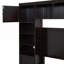 Wooden Bed With All-in-One Cabinet and Shelf-1365319699