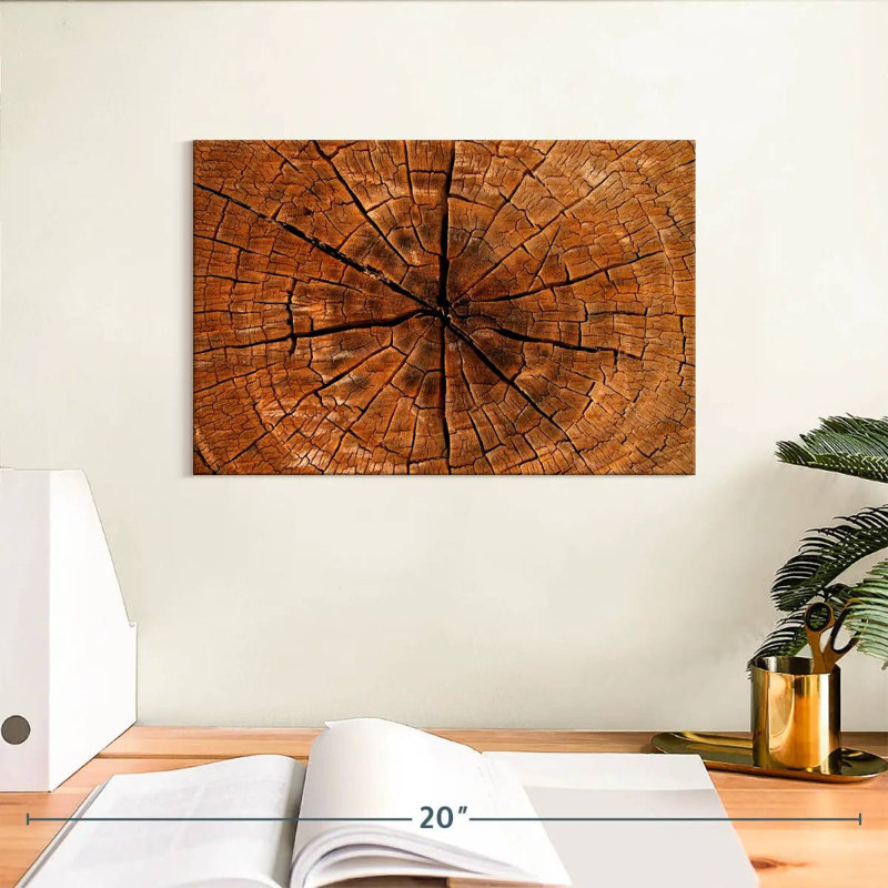 Souche d'arbre magnifiée Harnek, H 8 po x l 12 po