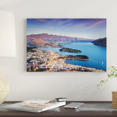 " Queenstown At Dusk, New Zealand " by Matteo Colombo