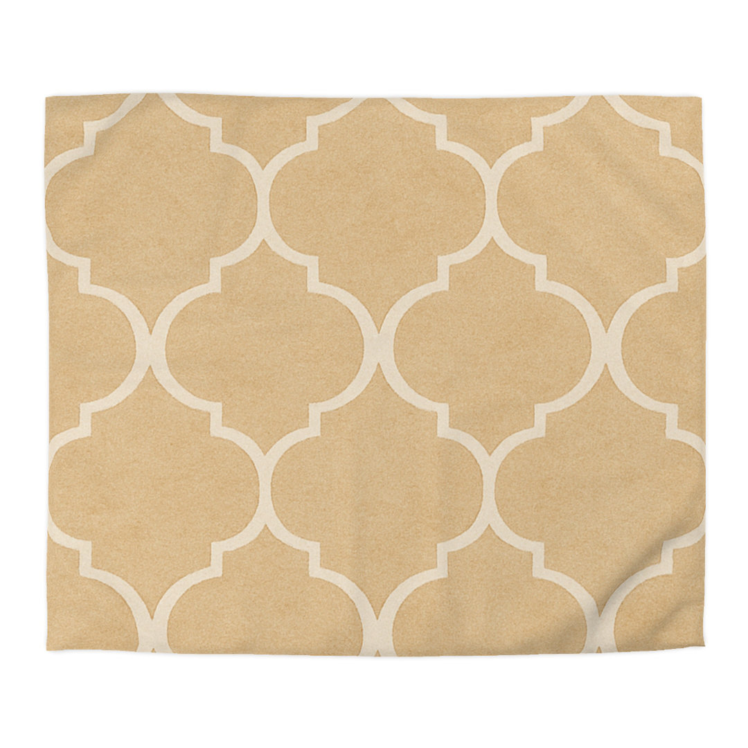 Microfiber Duvet Cover Boho Style, Design 31