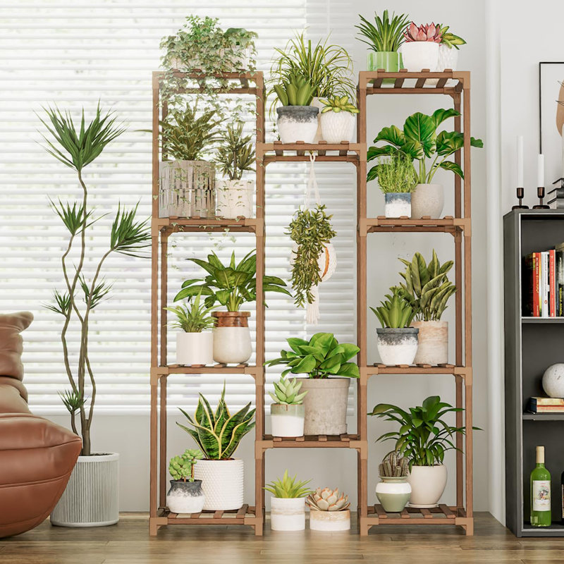 Chamberlyn Plant Stand, Brown