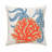 Coastal Appliqued Reversible Throw Pillow