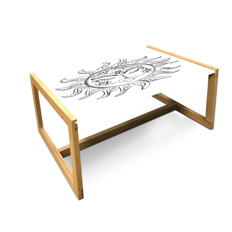 Jamesdean Sled Coffee Table, 40cm H x 91cm W x 62cm D