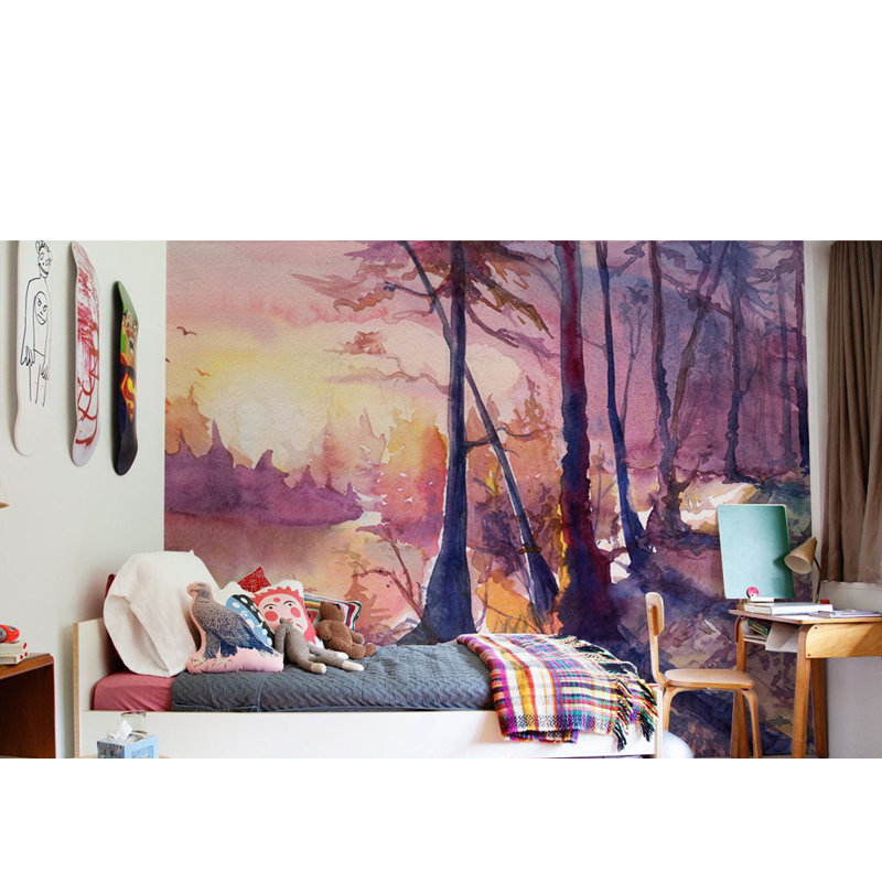 Brye Matte Peel & Stick Mural, 290 x 290cm