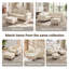Repose-pieds rembourré 29,7 po Inayat-469517778