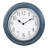 16" Everly Gray Quartz Clock