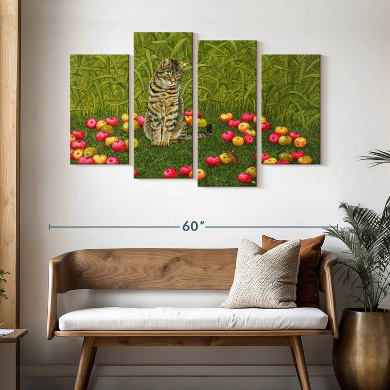 Brampt The Apple-Mouse, 32" H x 52" W