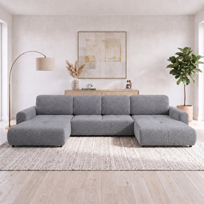 Bingo U-Shaped 6 Seater Sofa Bed