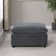 Modern Ottoman Module For Sectional Sofa, Customizable Modular Couch, Chenille