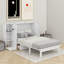 Queen Murphy Bed With Shelves, Drawers And USB-843456958