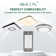 Tamper Resistant Dimmer Switch for Bathroom Fan and Led Light