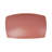 Decorative Sculptural Tray for Home Decor - Perfect Accent Tray for Ottoman or Coffee Table - Versatile Kitchen, Trinket, or Jewelry Tray - 17", Red