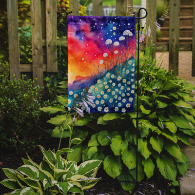 Drapeau de jardin double en polyester H 15,5 po x l 11,25 po