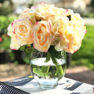 Silk Arrangement in Vase