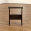 Solid Wood Sled End Table-593214628