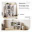 Bibliothèque à 6 cubes, tablette de rangement décorative-47697568-47697573