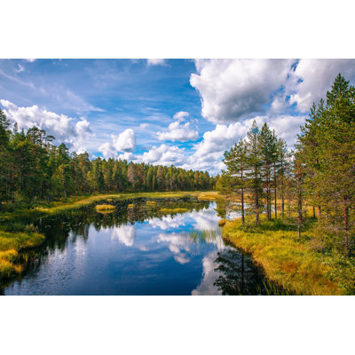 Summer Landscape, Finland 1 Piece Wrapped Canvas Wall Art