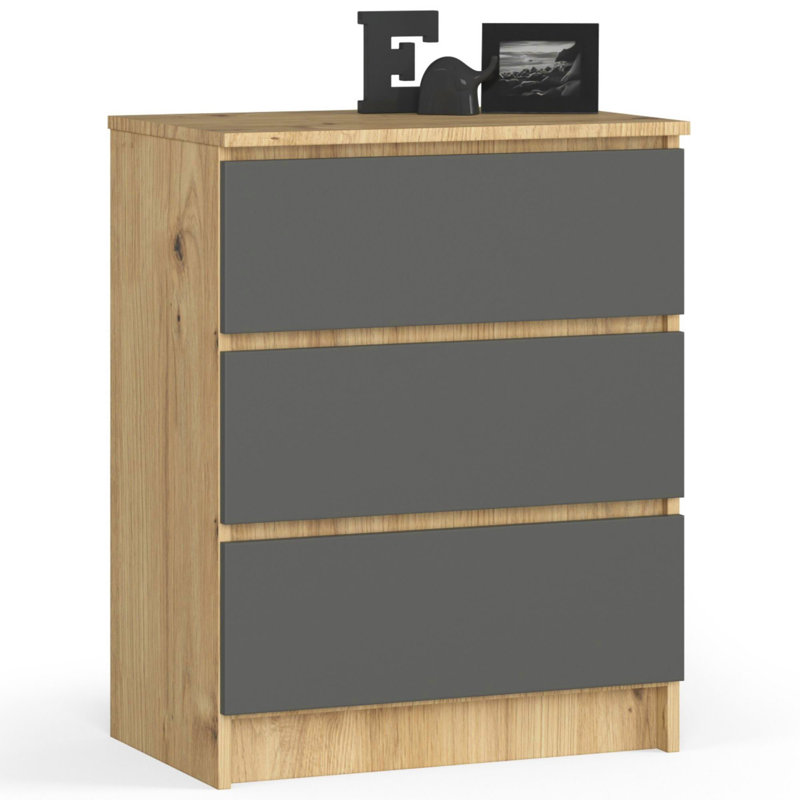 Sharpley 3 -Drawer Console