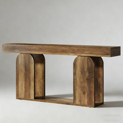 Minimalist Nuri with Open Shelf for Entryway, Living Room, or Hallway Storage and Display.