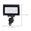 Projecteur 15 lumières DEL DOB en verre trempé 15 000K CCT finition bronze