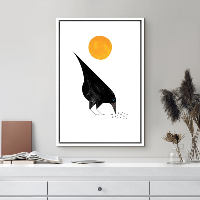 Crow X36, White, 36" H x 24" W