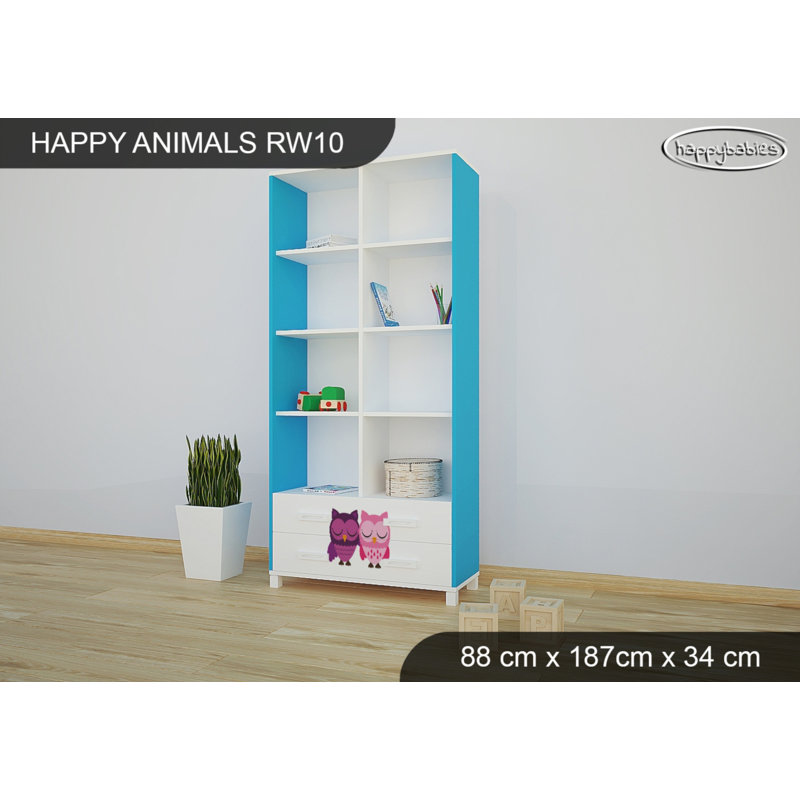 187cm H X 88cm W Animals Kids Cube, Blue