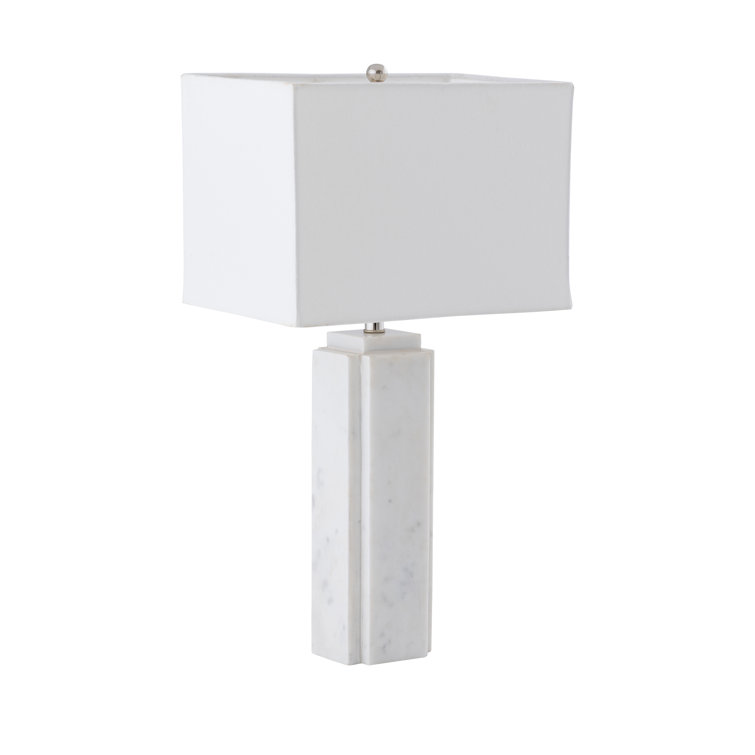 Lampe de table 1 lumière Hale 22,5 po de haut - blanc