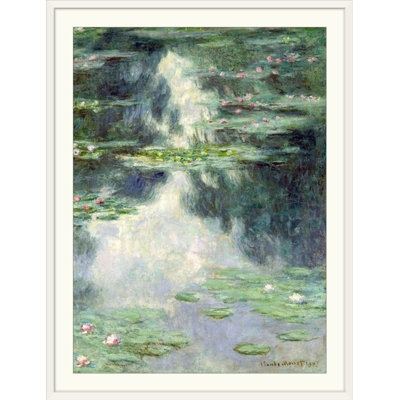 Claude " Pond With Water Lilies, 1907 " by Claude Monet