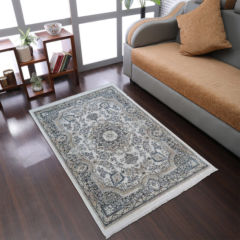 Hinnenkamp MACHINE MADE POLYESTER AREA RUGS - Rectangle | Multicolor, Oriental Design, Area Rugs for Living Room, Bed Room